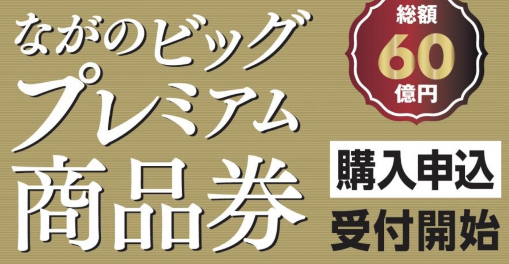 ながのビッグプレミアム商品券